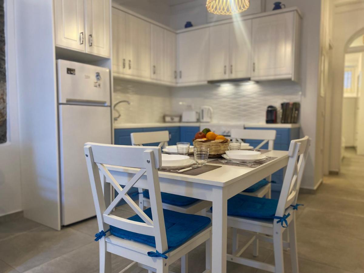 Ferienwohnung Bianco Blue Tínos Exterior foto