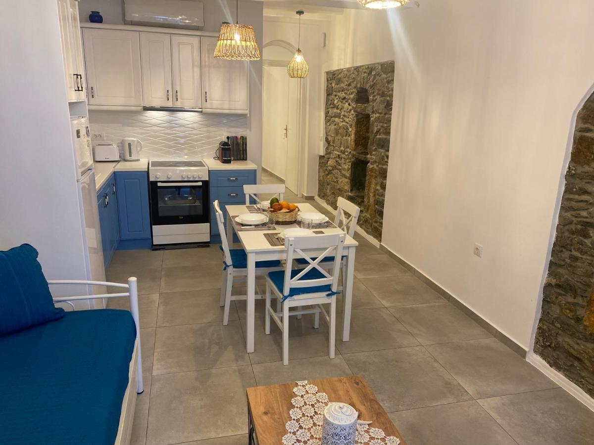 Ferienwohnung Bianco Blue Tínos Exterior foto