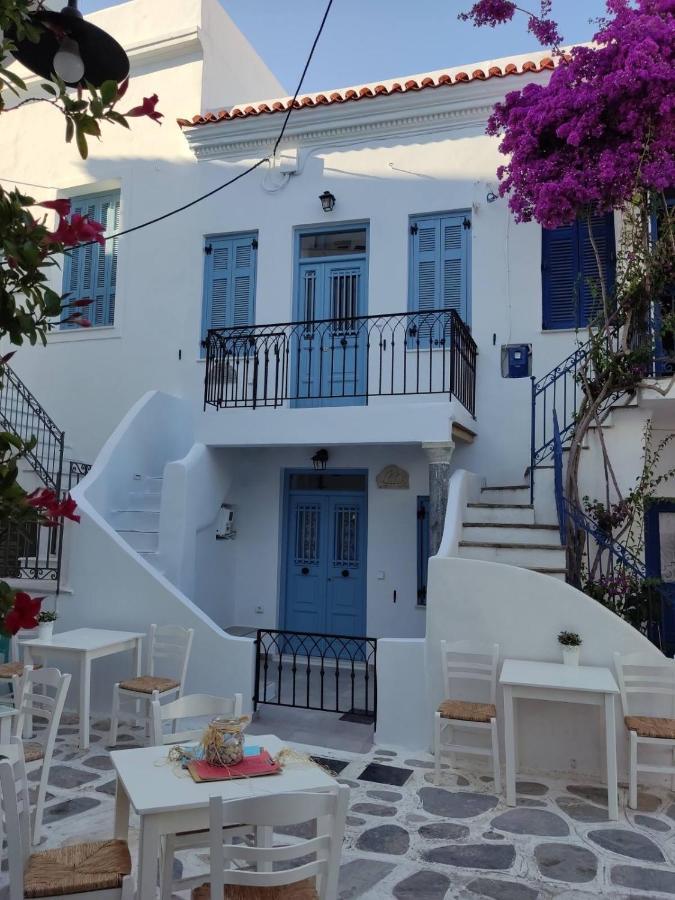 Ferienwohnung Bianco Blue Tínos Exterior foto